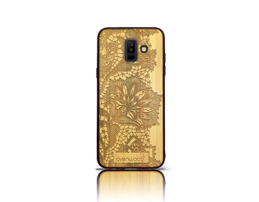 Coque arrière FLEURS Samsung Galaxy A6